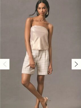 Anthropologie shine tube top retails for 78$